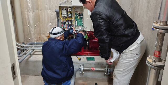 スプリンクラー改修工事