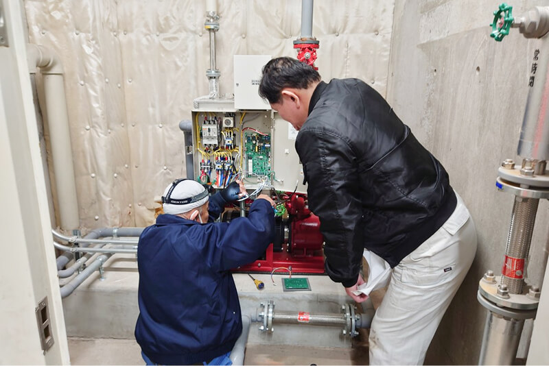 スプリンクラー改修工事