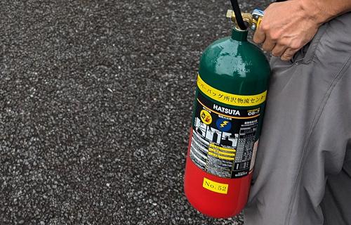 二酸化炭素消火器(CO2消火器)