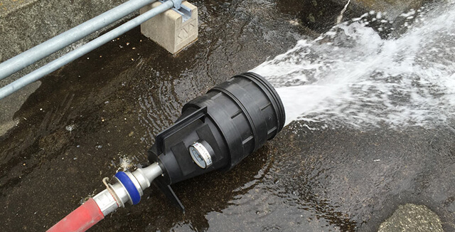 屋内消火栓点検