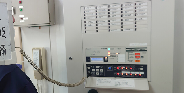 自動火災報知設備点検