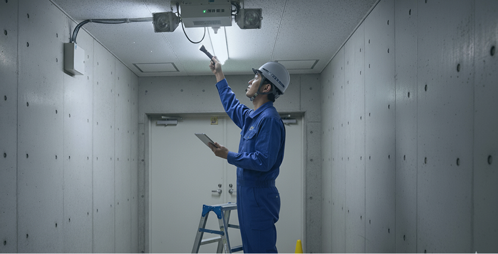 非常照明設備検査